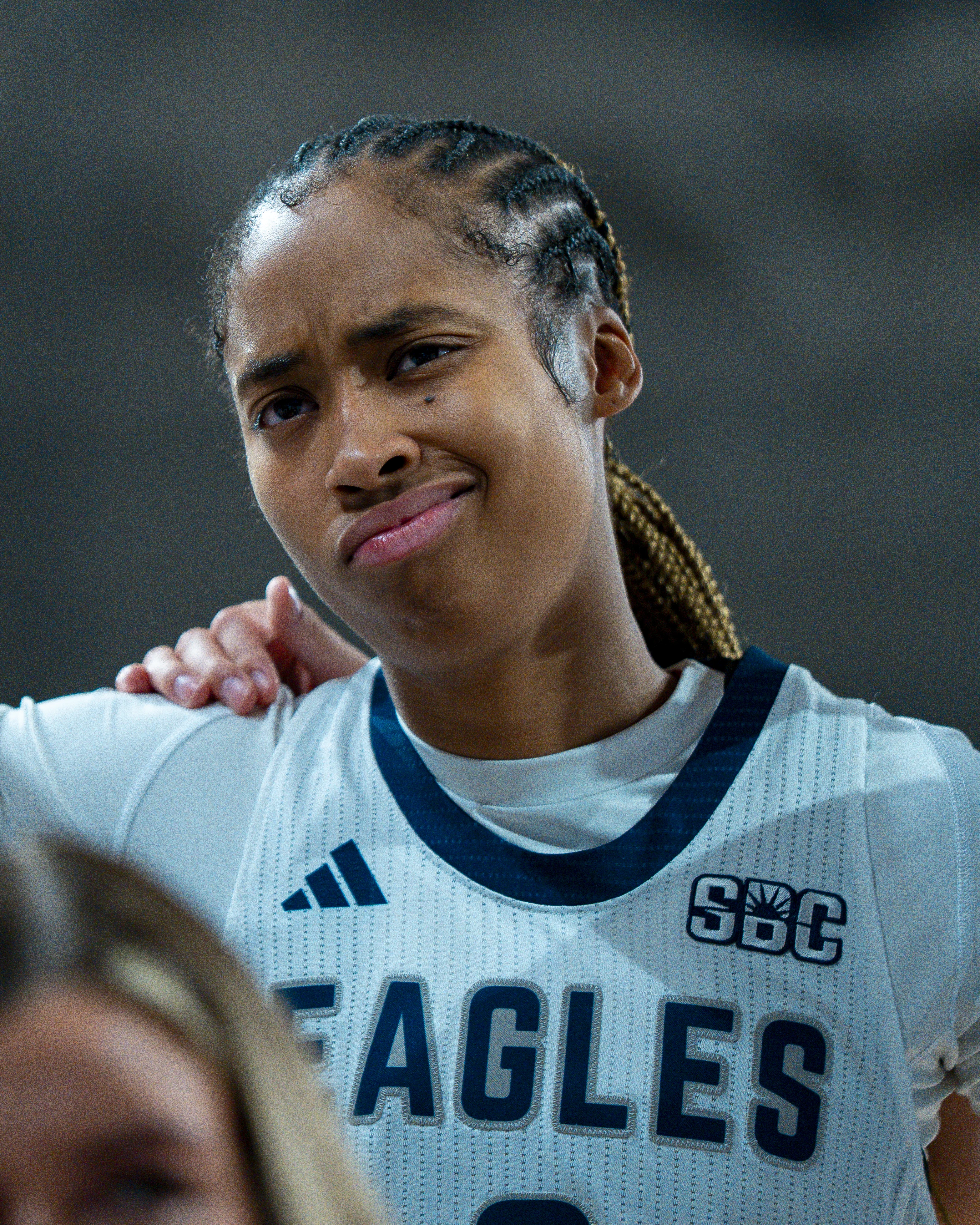 Basketball player portrait