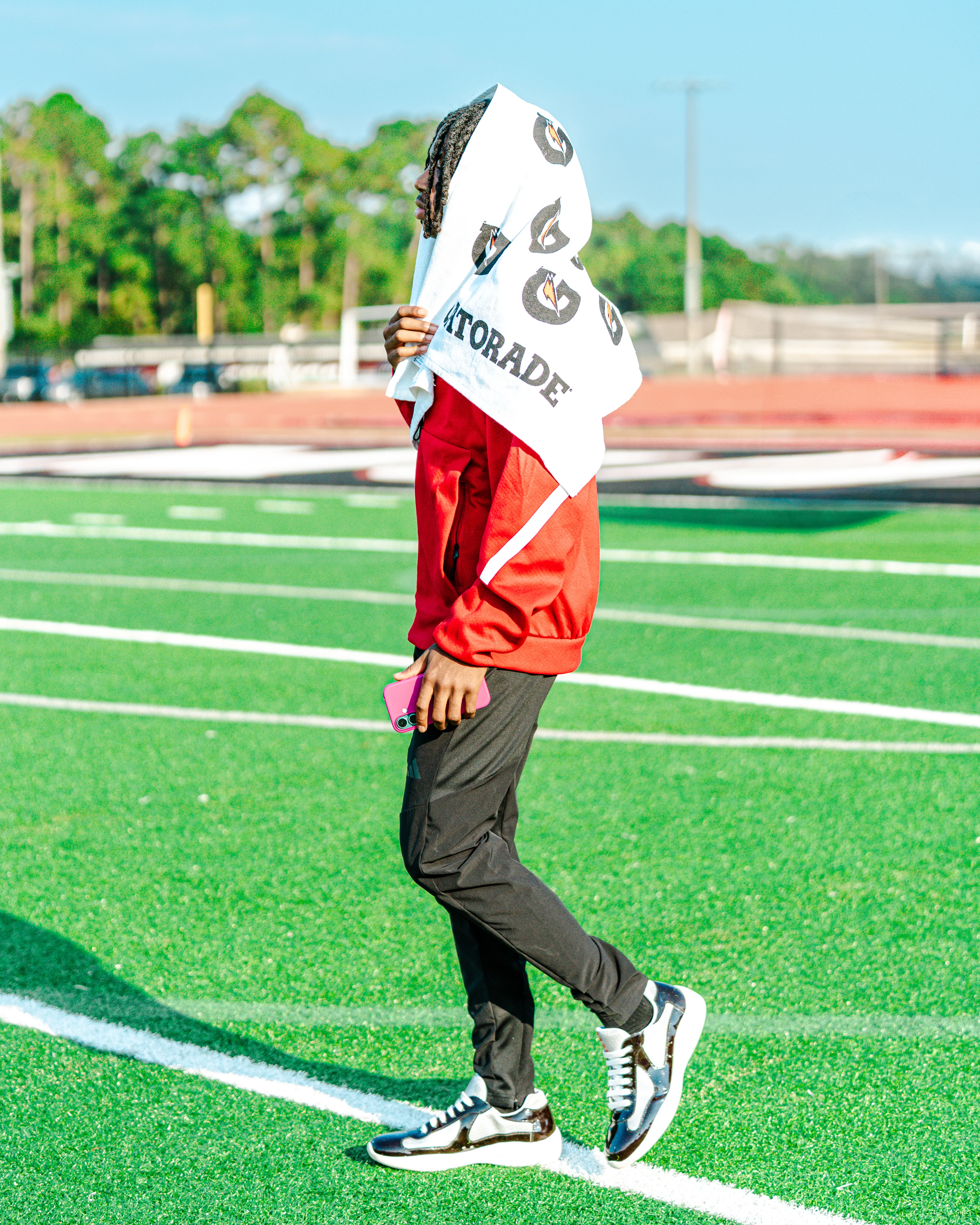 Sideline moment