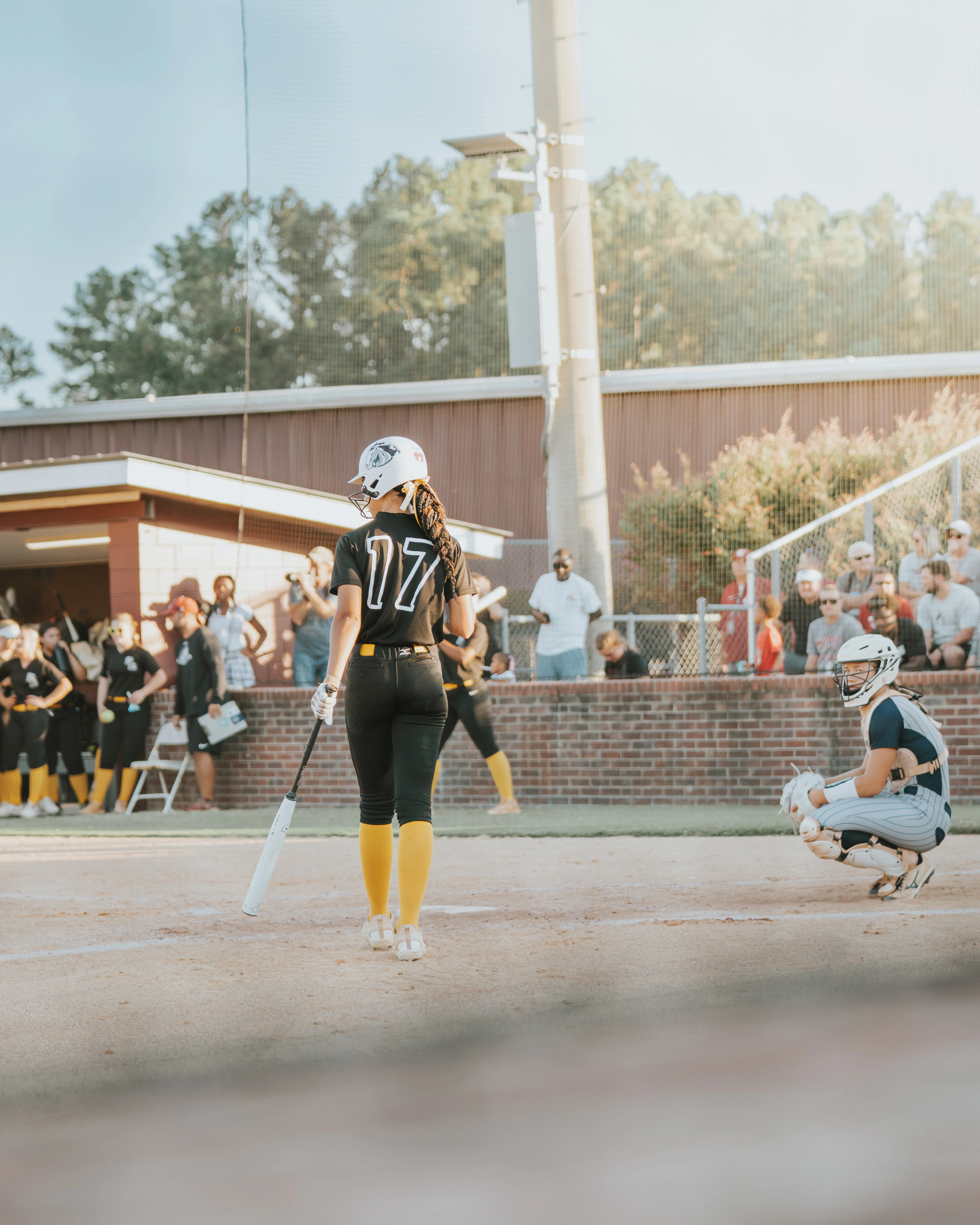 Softball player